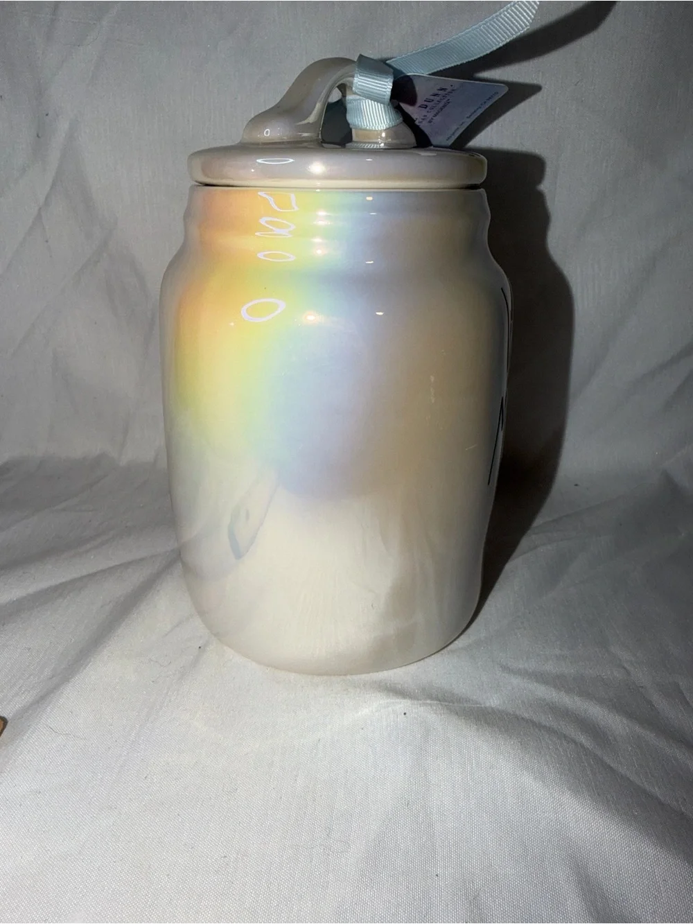 Rae Dunn Disney Frozen Olaf Iridescent Canister